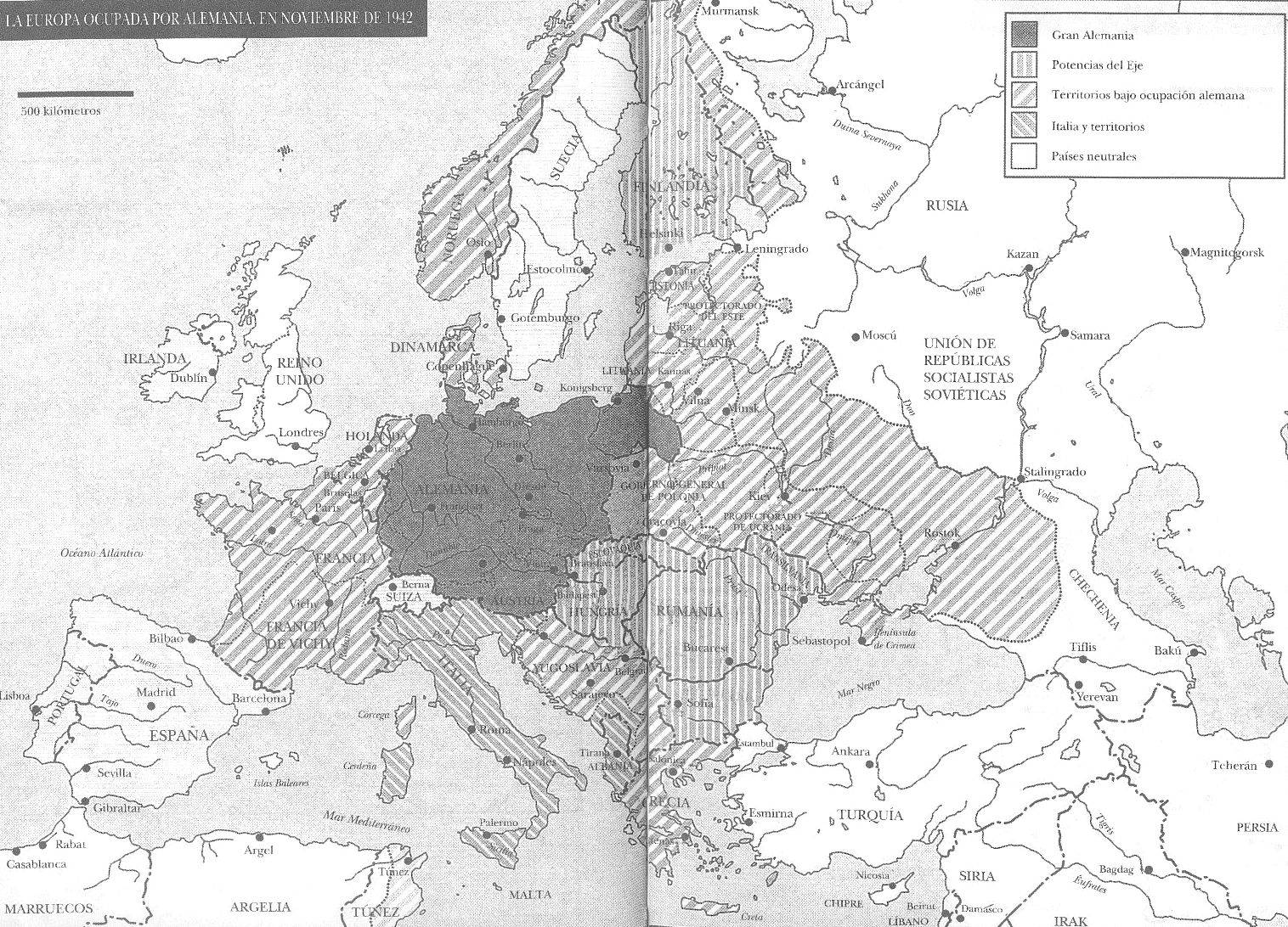 La invasin de los Nazis en Europa