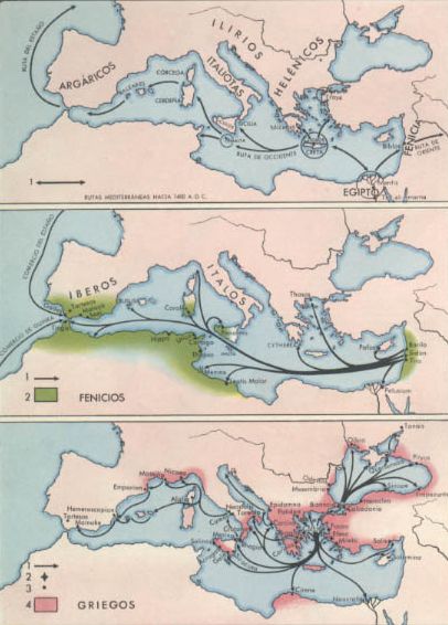 Colonizacin del Mediterrneo