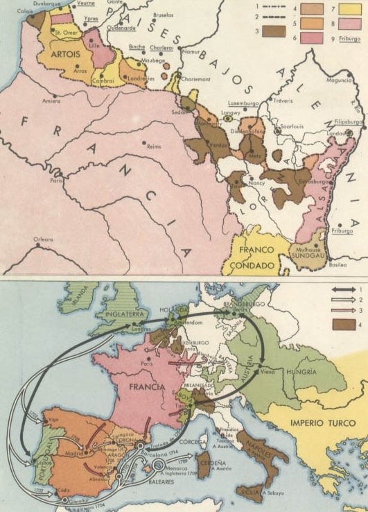 Expansin de Francia y Guerra de Sucesin
