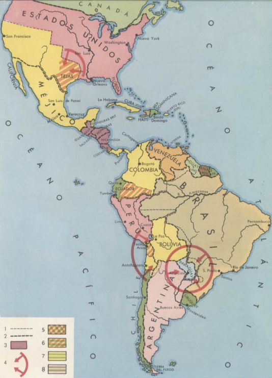 Hispanoamrica en el  Siglo XIX