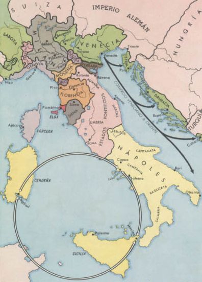 Italia en el siglo XV