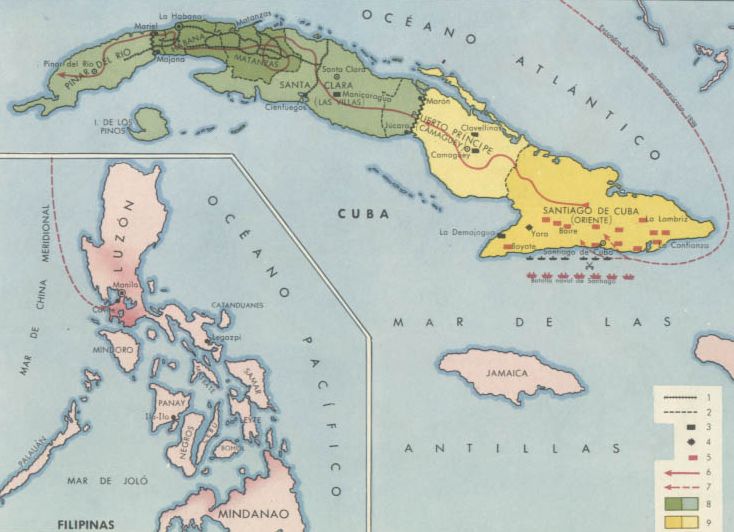 Guerra Hispano Yanqui - Cuba y Filipinas