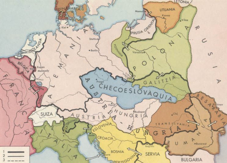 Reorganizacin de Europa 1919-1920